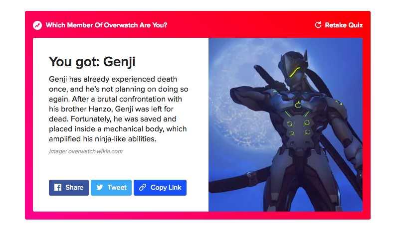 Buzz This Overwatch Genji