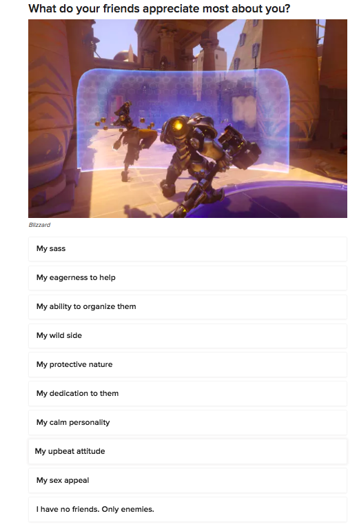 Buzz This Overwatch What do Your Friends Appreciate