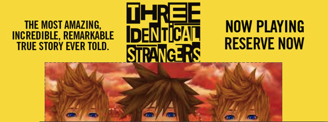 Sora, Roxas, Ventus Three Identical Strangers