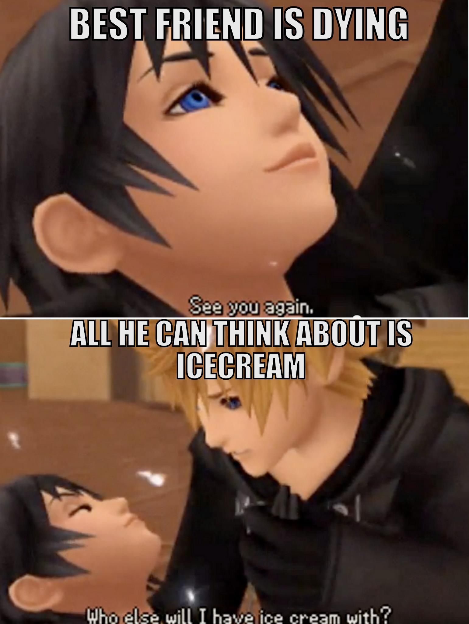 Xion dying who will I have ice cream with