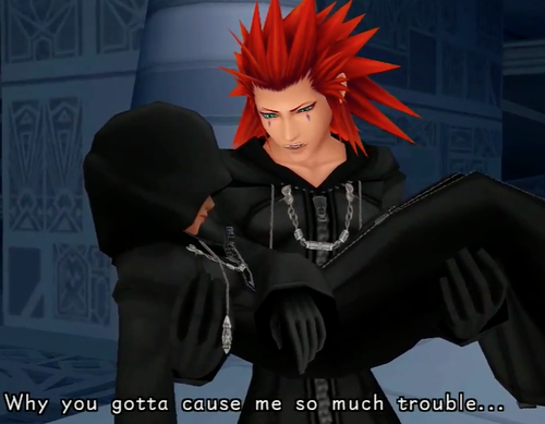 Xion hood Axel cause me so much trouble