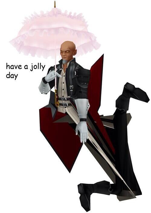 Xehanort Have a jolly day umbrella