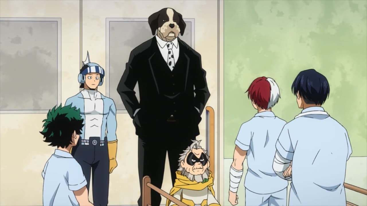 Police chief reprimands the students my hero academia
