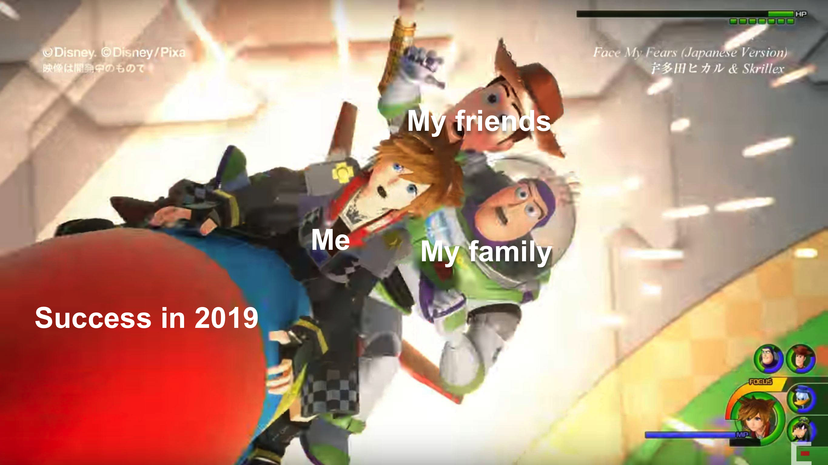 Kingdom Hearts wholesome meme