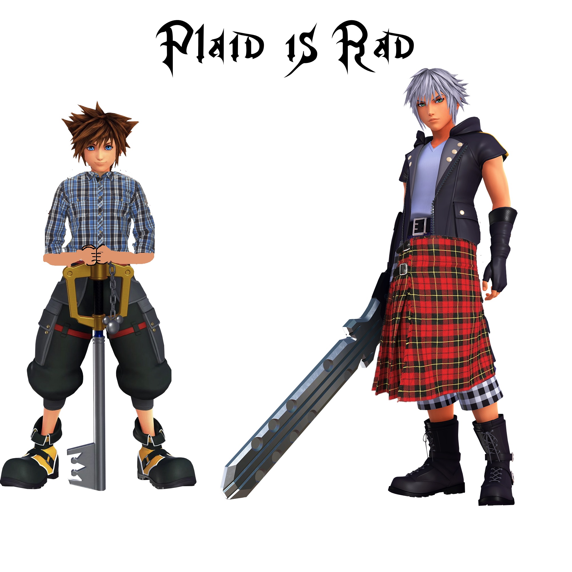 Plaid is Rad Kingdom Hearts 3