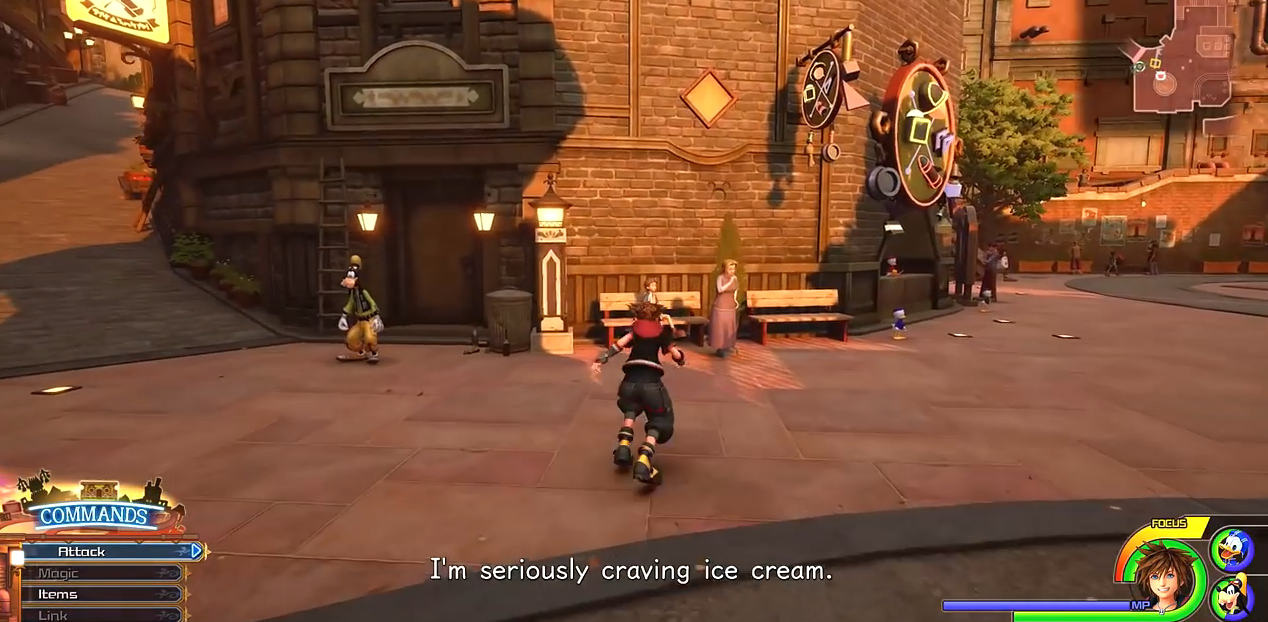 I'm craving ice cream Twilight Town Kingdom Hearts 3