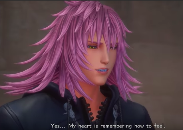Marluxia's heart is remembering how to feel