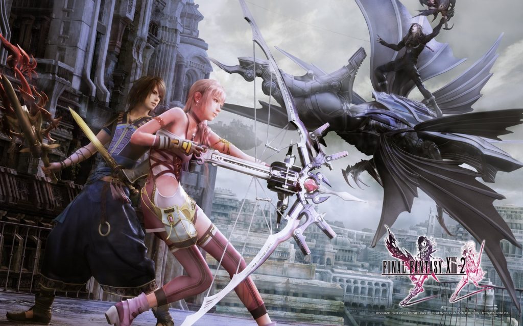 Key art for Final Fantasy 13-2