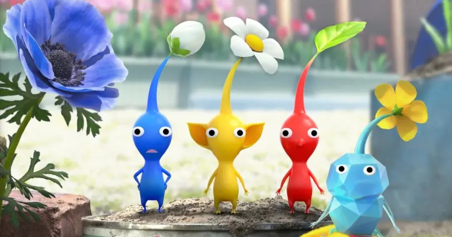 Picture of some of the Pikmin 4 pikmin